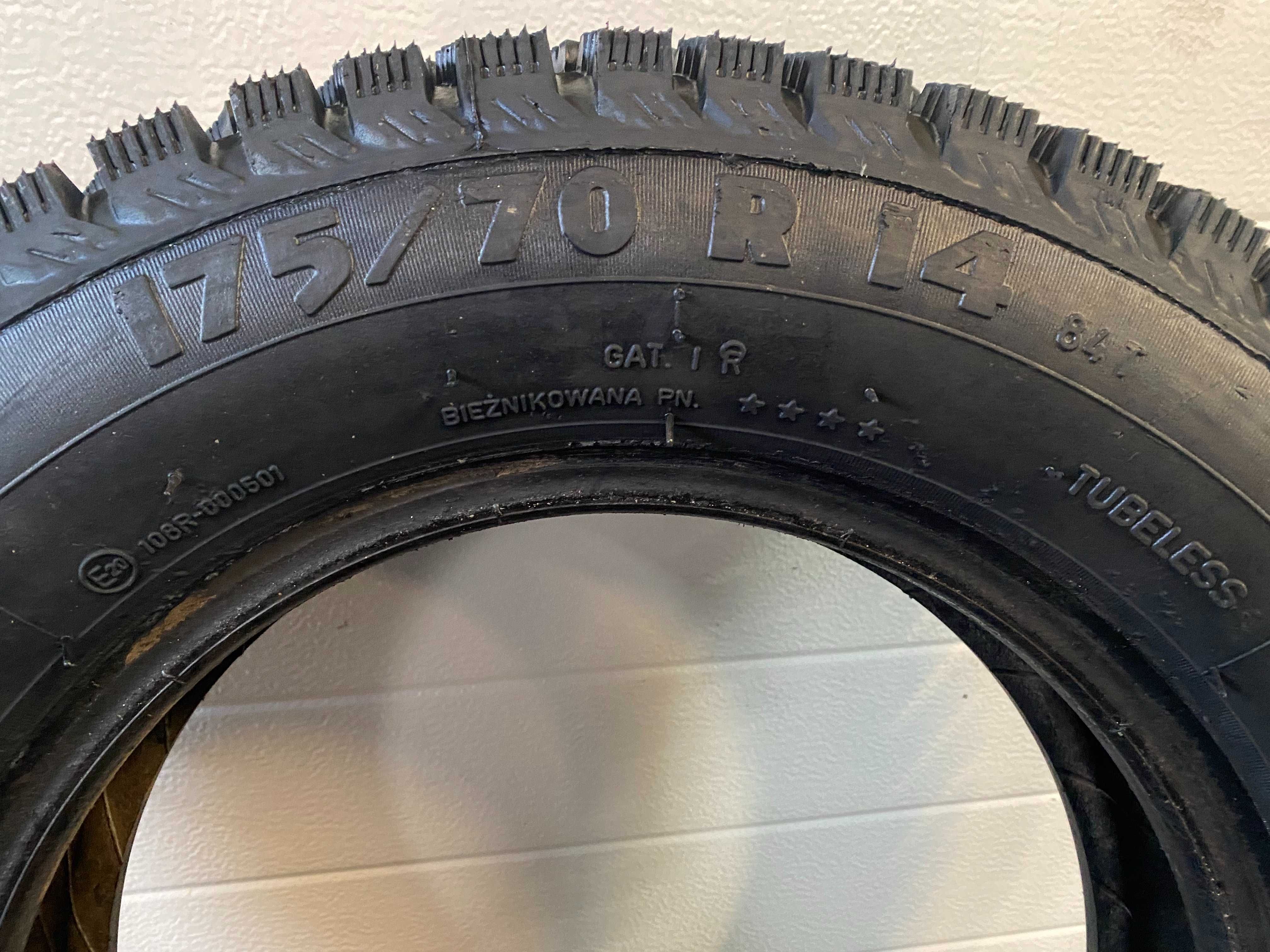 Opona zimowa 175/70 R.14 84T MARKGUM MHK4 bieżnikowana Polskie