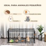 ENVIO GRÁTIS - Parque para animais de estimação, coelhos 105x70x45cm