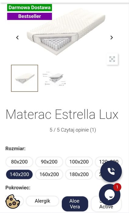 Sprzedam materac firmy Koło