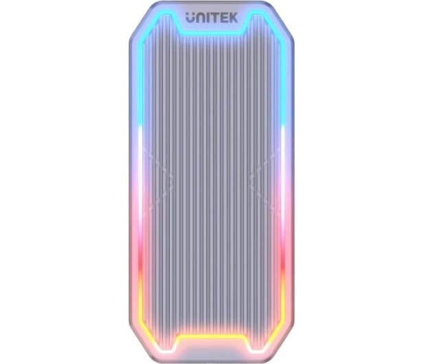 Obudowa do dysków Unitek M.2 SSD NVMe/SATA 10Gbps RGB