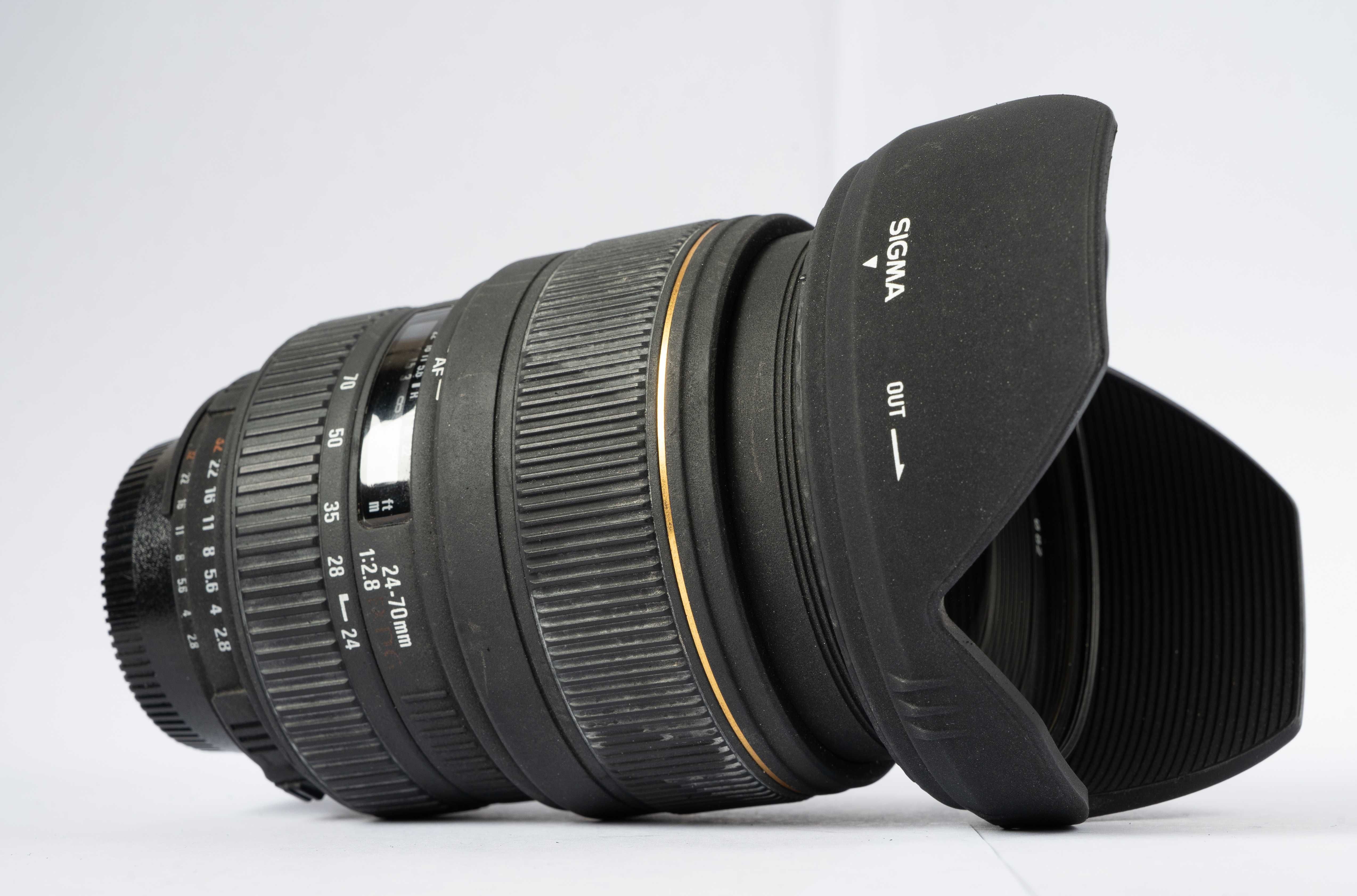 Obiektyw Sigma 24-70 2.8 EX DG Macro do Nikon