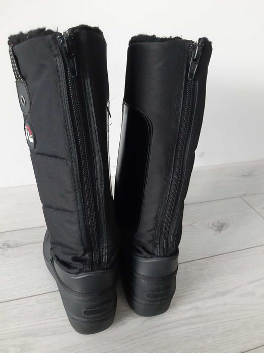 Termobuty jeździeckie ciepłe HKM Husky rozm.34 czarne