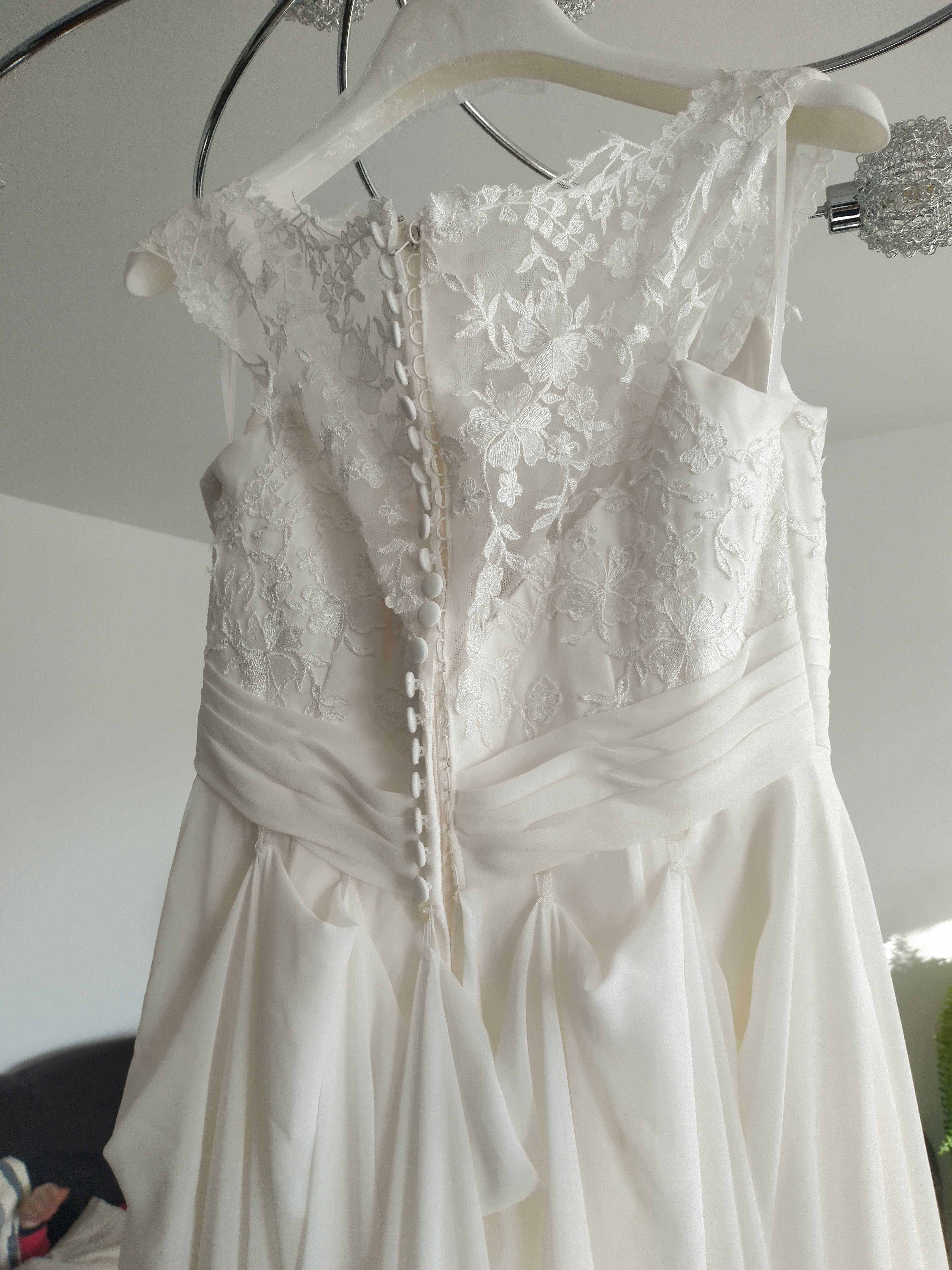 Suknia ślubna 1 raz używana tanio