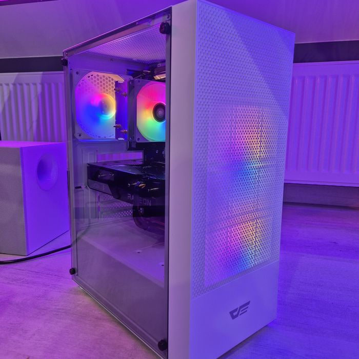 Komputer RX6600XT/RTX3060TI/R5 5500/Gamingowy/Okazja/RGB windows10pro
