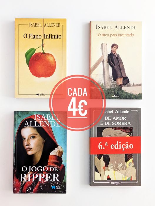 Livros de vários temas e autores em excelente estado