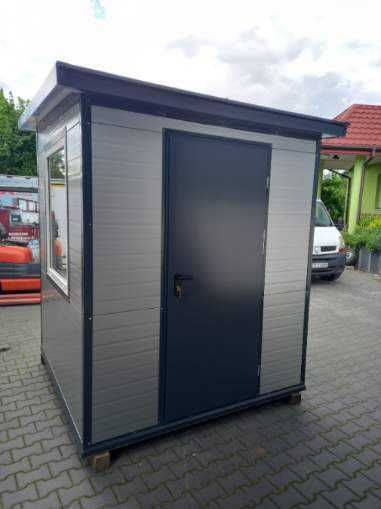 Kontener sanitarny WC pawilon toaleta portiernia 2m x 2m