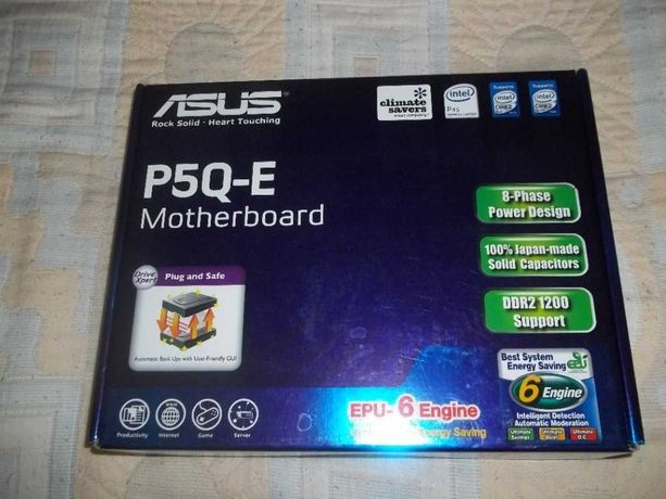 ASUS P5Q-E Xeon E5450 8Gb Ram LGA 775 .