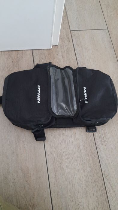 Sakwa rowerowa  na rame na telefon btwin na na telefon