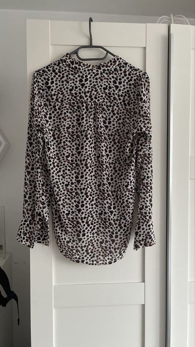 Bluzka koszula w panterke XS/34 H&M lekka letnia