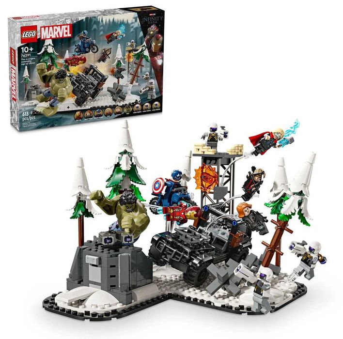LEGO Super Heroes 76291 Marvel Avengers: Czas Ultrona na święta
