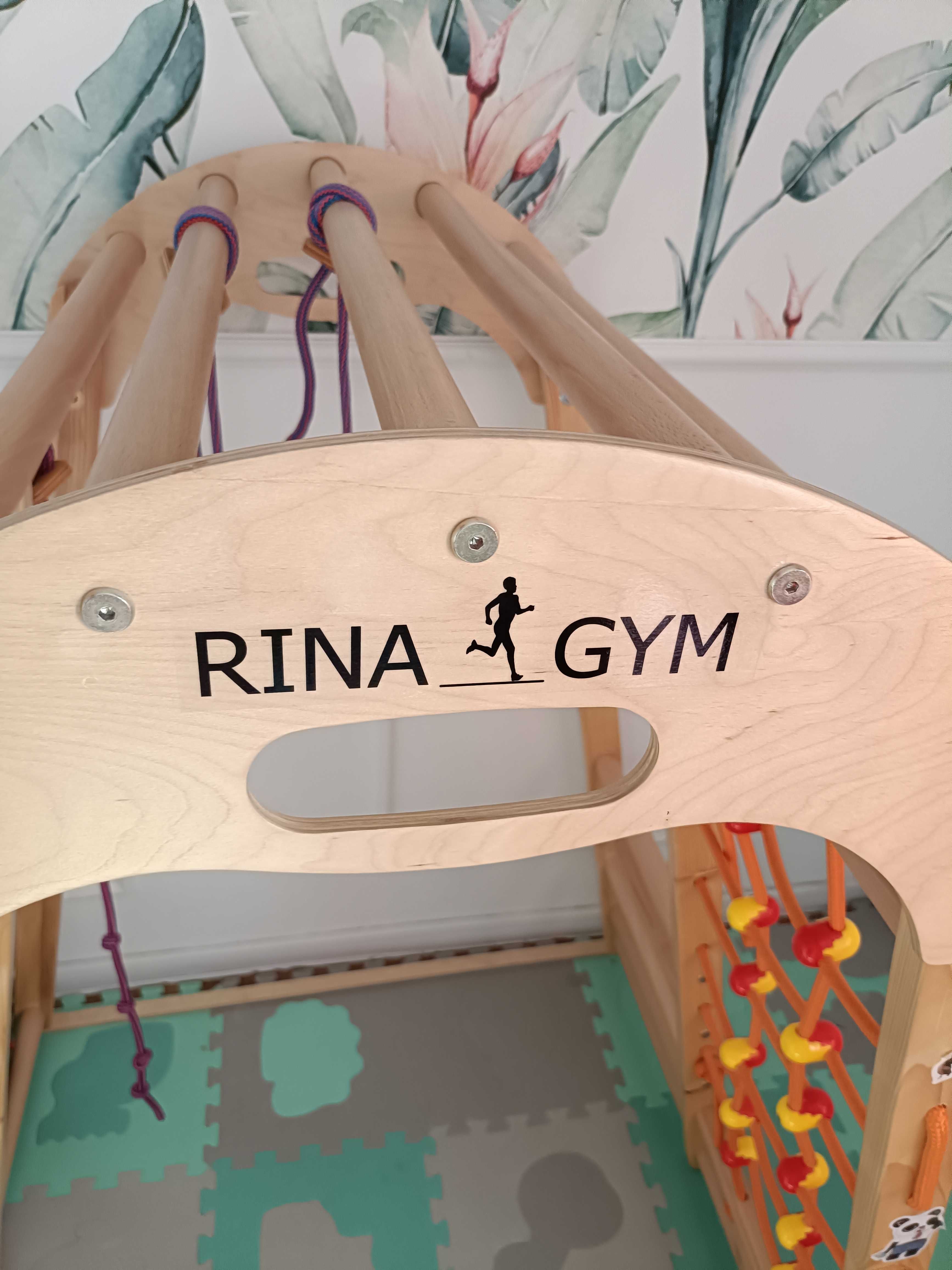 Rinagym plac zabaw drewniany/ drabinki dla dzieci