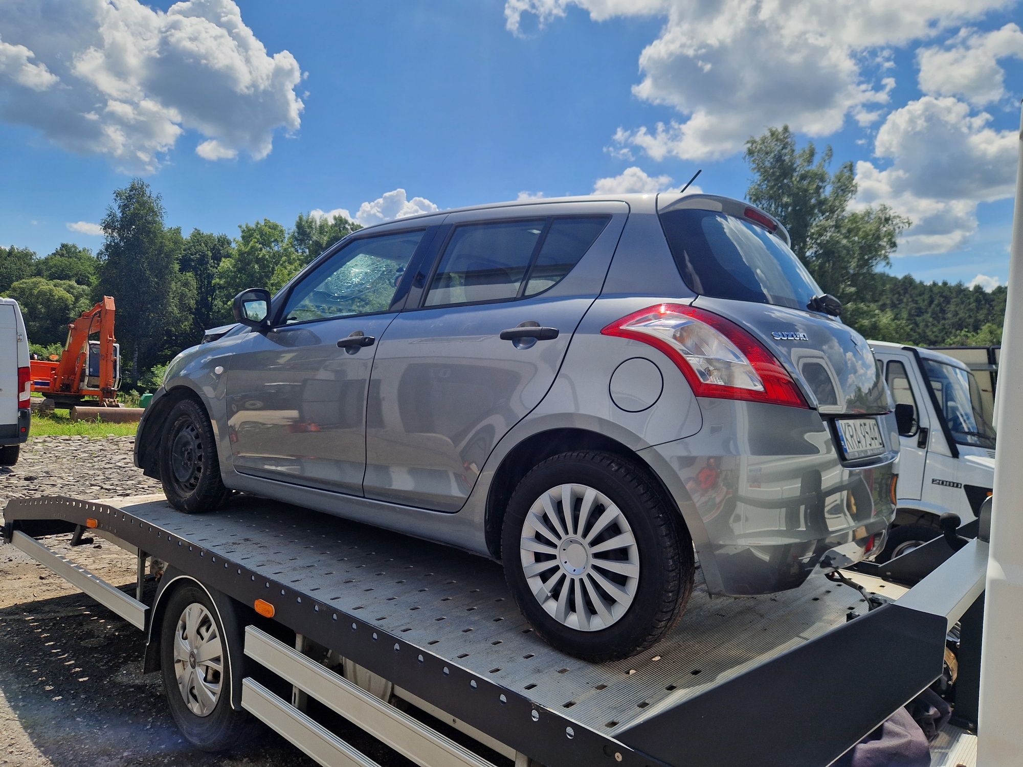 Suzuki Swift Salon Polska 1Właściciel Benzyna Klima Zadbany Uszkodzony