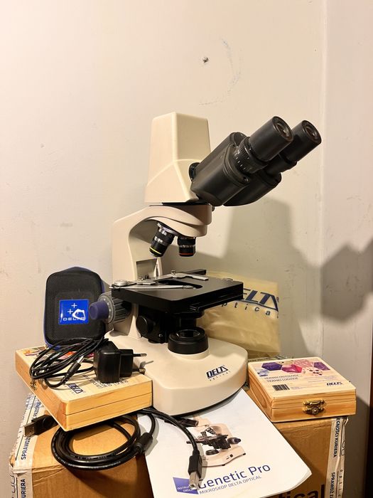 Mikroskop DO Genetic Pro z kamerą 3MP 1000x