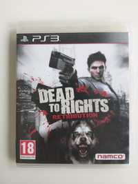 Gra Dead to Rights Retribution PS3 Play Station ps3 strzelanka UNIKAT