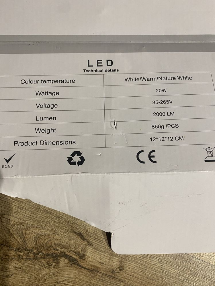 Klimkiety Ledmo Led 4 szt 20W 6000K