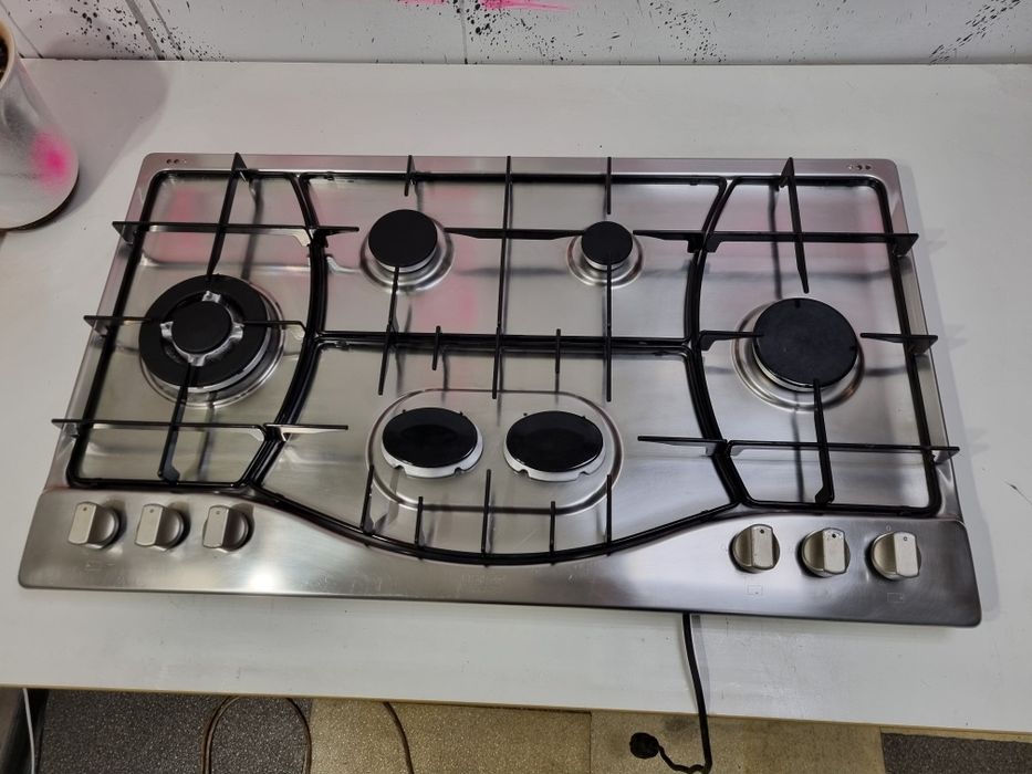 ТОП 87 см газова плита поверхня панель газовая варочная Hotpoint