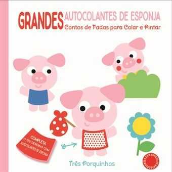 Grandes Autocolantes de Esponja - Colar e Pintar: Urso/.. -Desde 4€