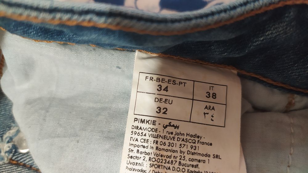 Calças Pimkie azuis