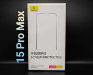 Apple iPhone 15 Pro Max. 2 защитных стекла Baseus. Премиум качество