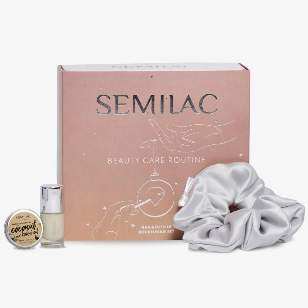 Semilac Beauty Care Routine - zestaw do pielegnacji paznokci + gratis