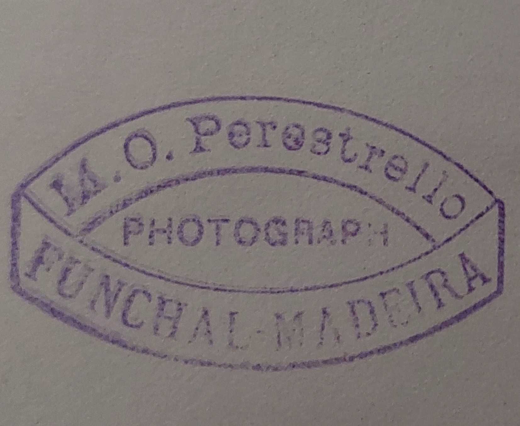 Funchal Foto madeira. Perestrelos borracha, 1900