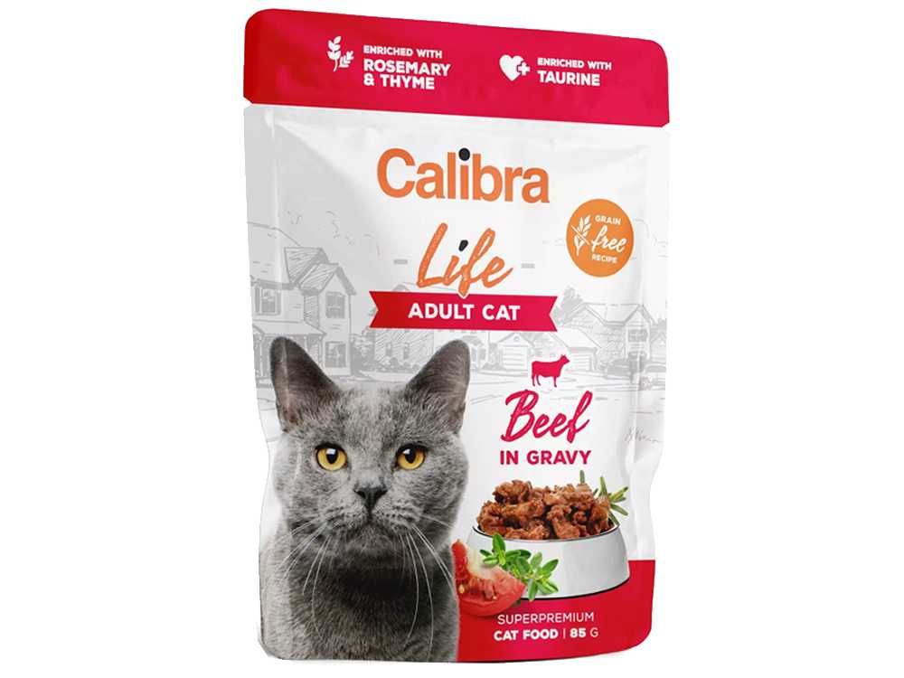 Calibra Life kot Wołowina w sosie 85g