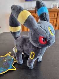 Śliczny pluszak Maskotka Pokemon Umbreon 25cm+ gratis niespodzianka.