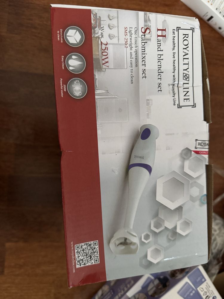zestaw blendera ręcznego Royalty Line SMS-250.2