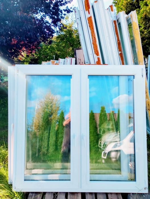 Sprzedam Okna PCV Wymiary w Opisie  Transport Reda Okno