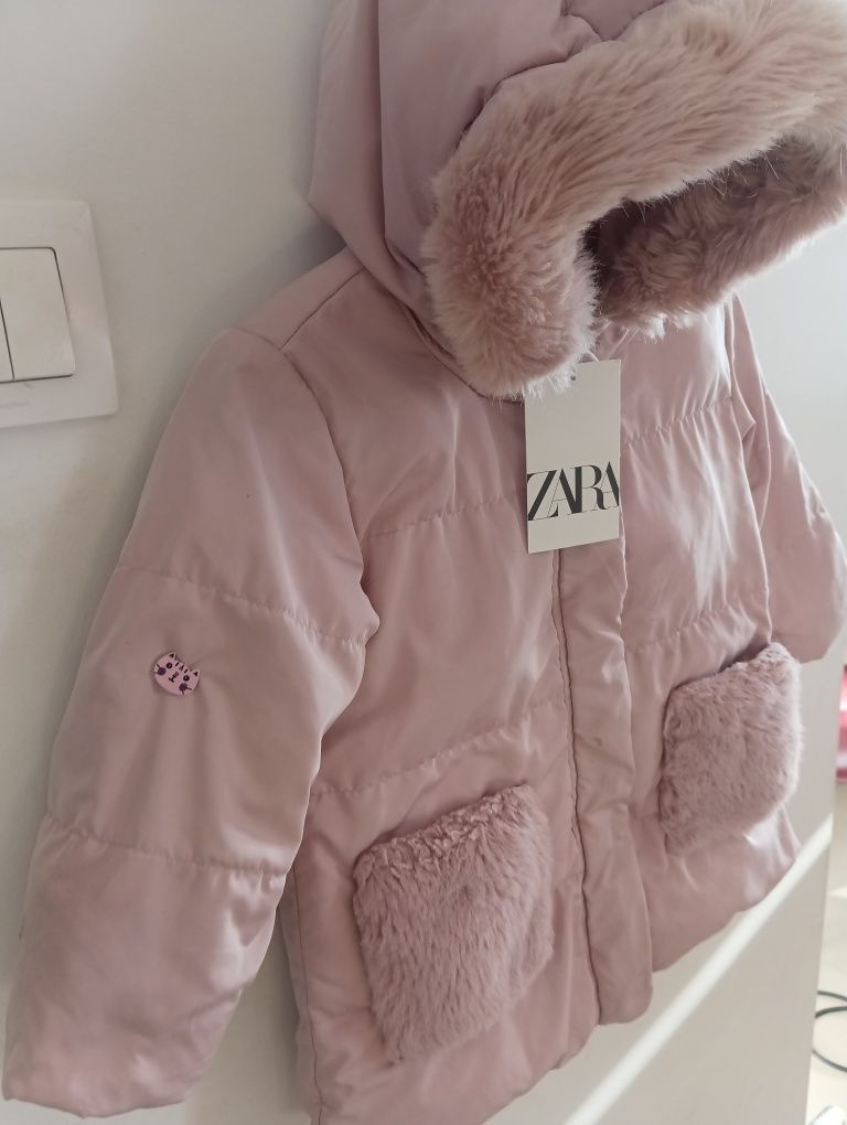 Kurtka Zara 104 puchowa
