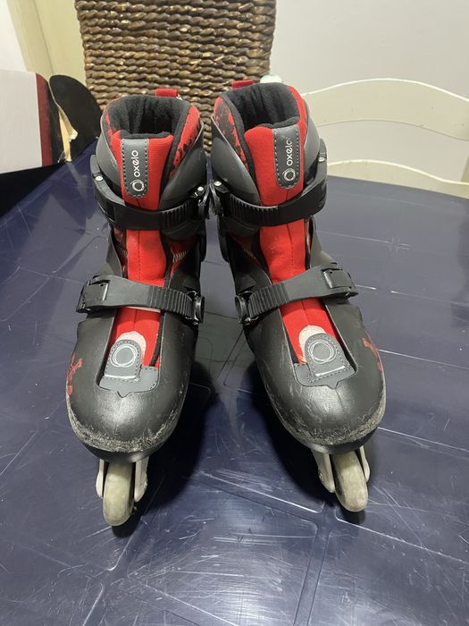 Patins em linha de 4 rodas junior (35-38)