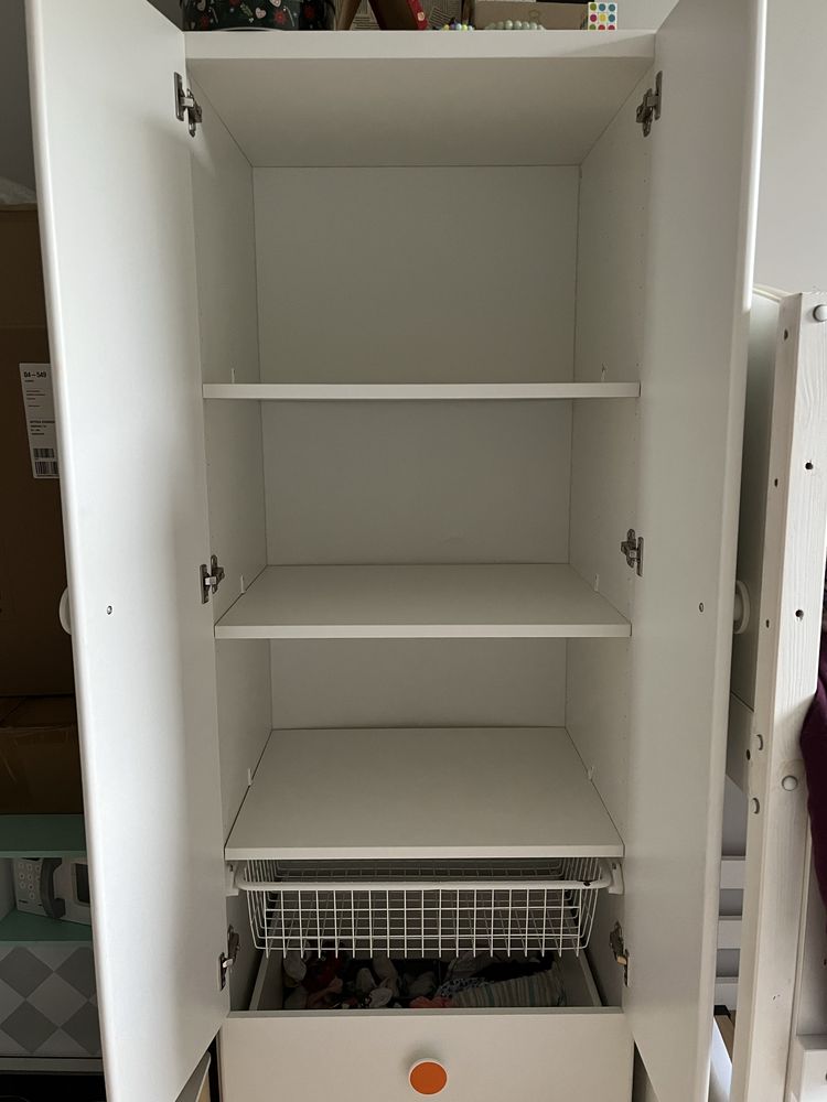 Zestaw mebli dziecięcych IKEA STUVA – szafa + komoda