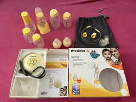 Laltator Medela Swing + butelki