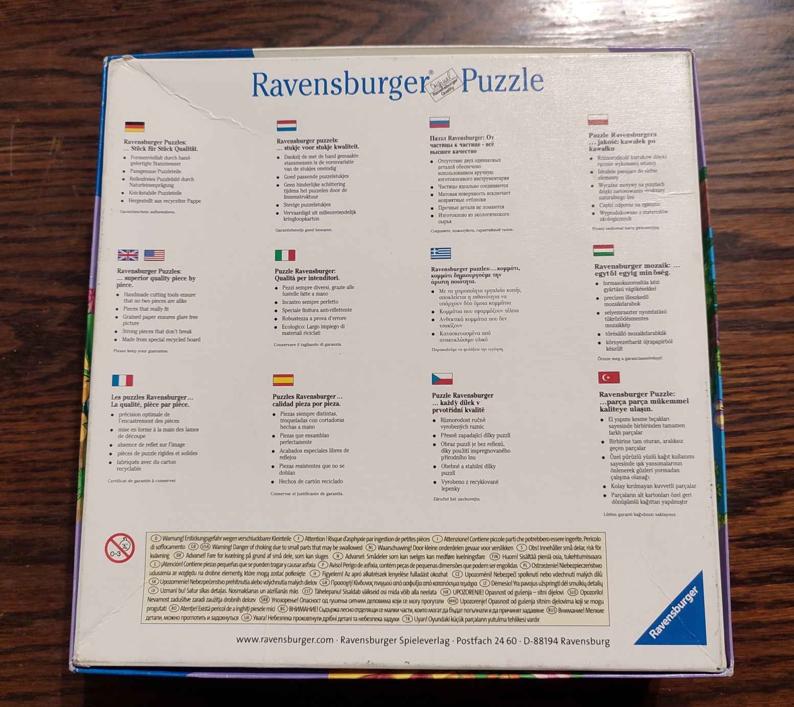 Puzzle Ravensburger 3w1 Kubuś Puchatek 26/36/49 elementów Disney