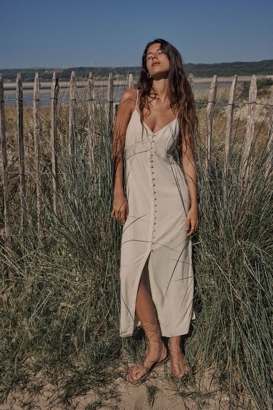 Льняна сукня zara розмір  м та л