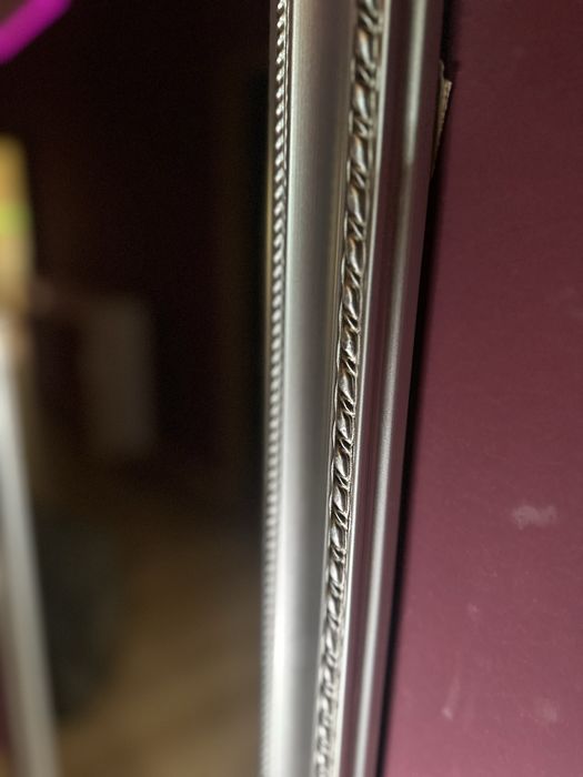 Espelho Prateado Trabalhado