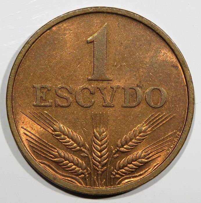 Republica Portuguesa - 1 Escudo 1969 QSoberba 2,5€