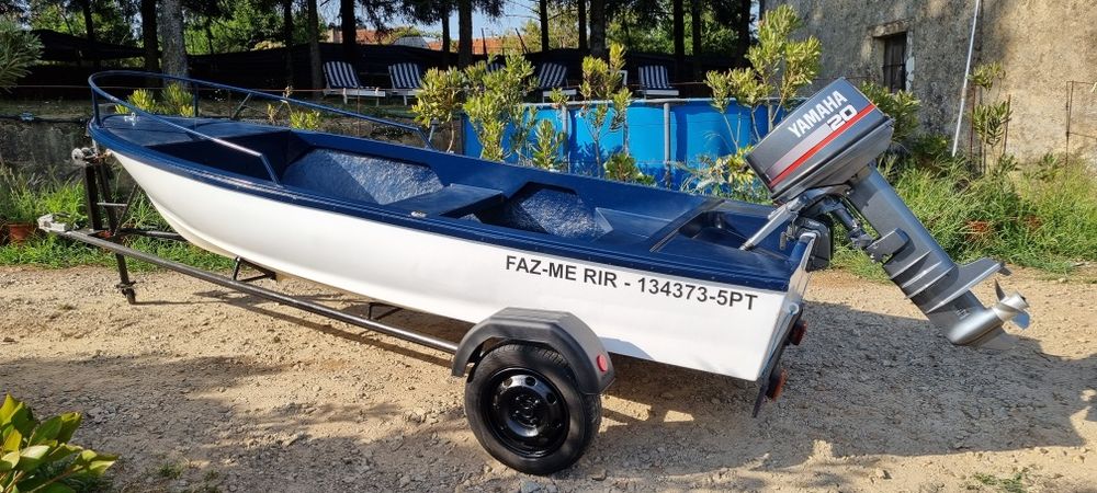 Barco recreio e pesca