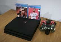 PlayStation 4 Pro+ 2 pady+ 2 gry PS4