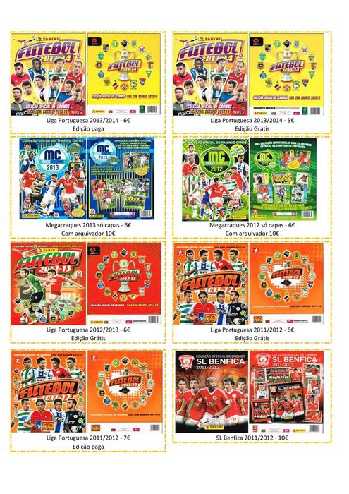 Cadernetas vazias futebol ver descrição Panini Topps e outras 3/3