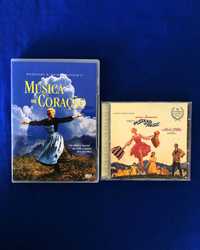 MÚSICA NO CORAÇÃO - The Sound of Music - Filme DVD + CD Banda Sonora