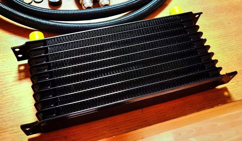Kit Radiador 10 Linhas Refrigerar óleo motor
