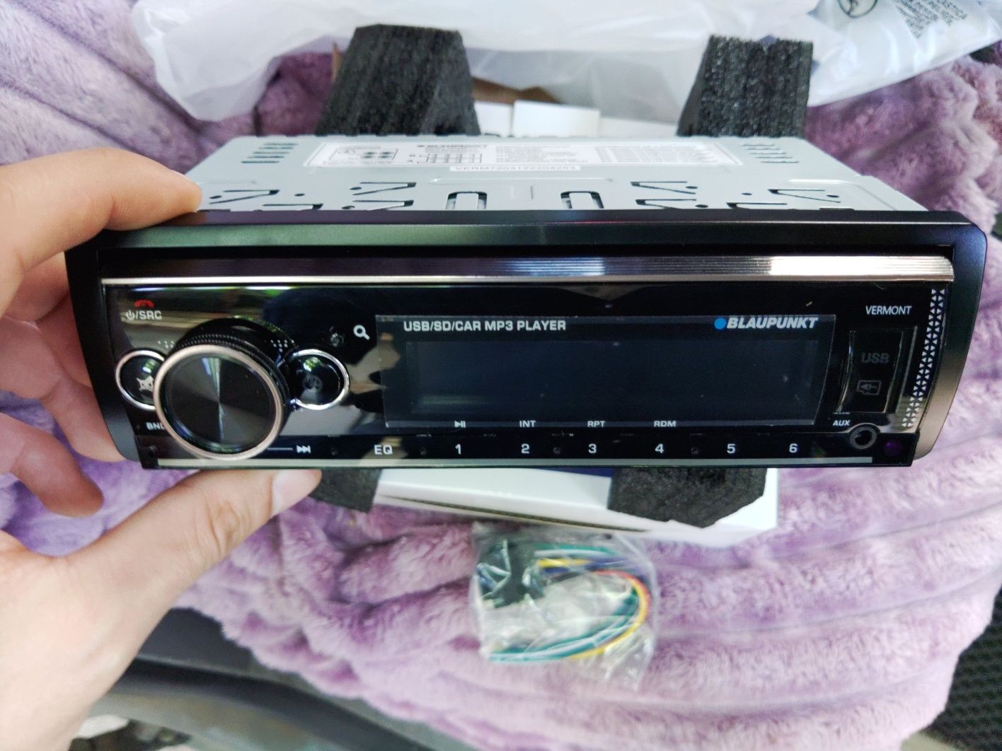Бездискова магнітола BLAUPUNKT VERMONT72 | Блютуз | SD | Флешка | AUX