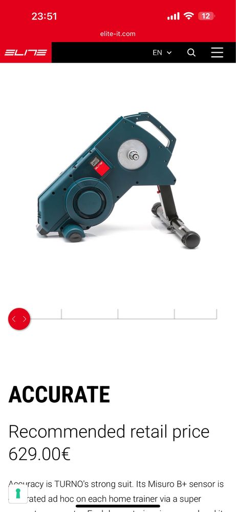 Elite Turno bluetooth