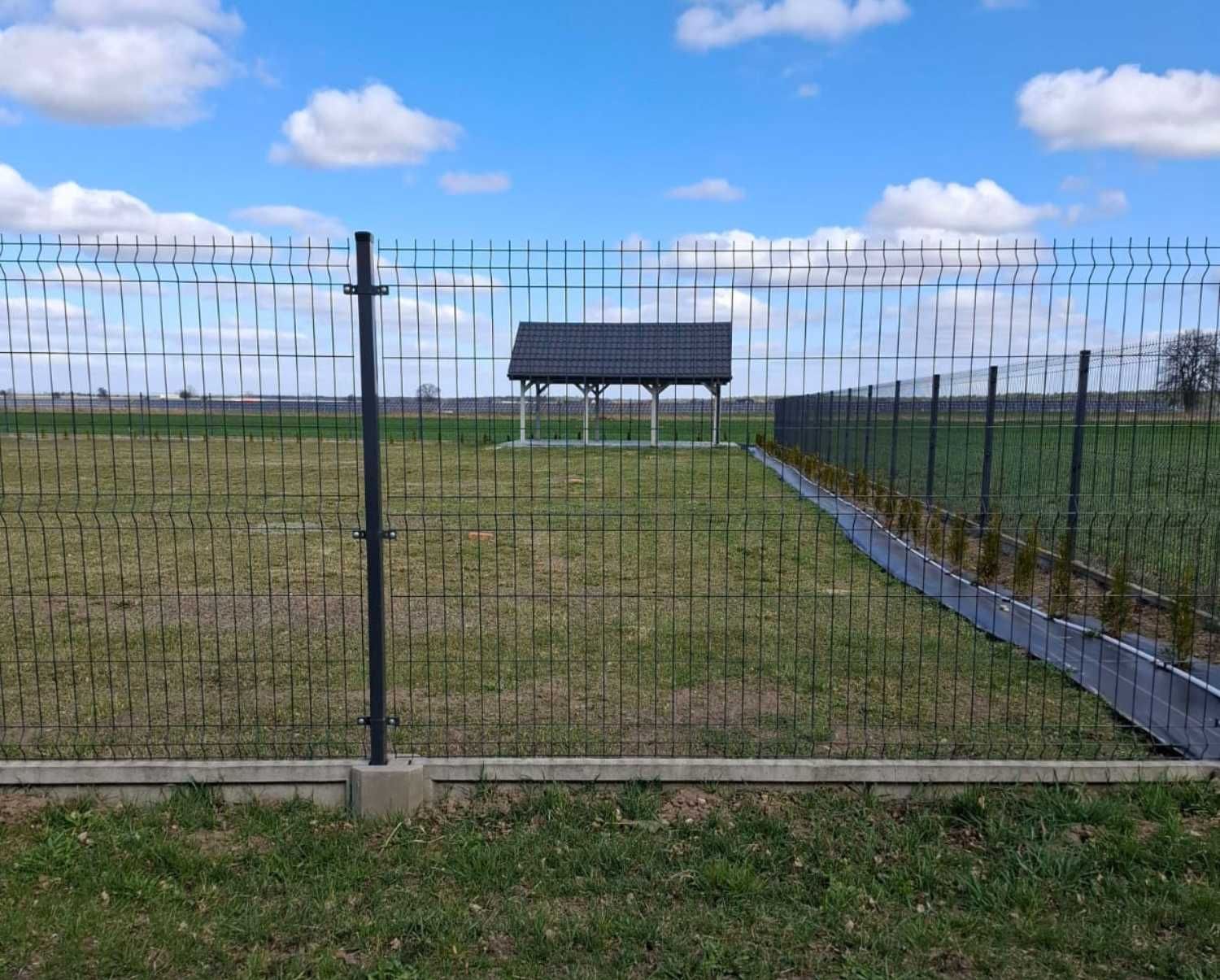 Ogrodzenia panelowe doskonała jakość pierwszy gatunek panel 3d słupek