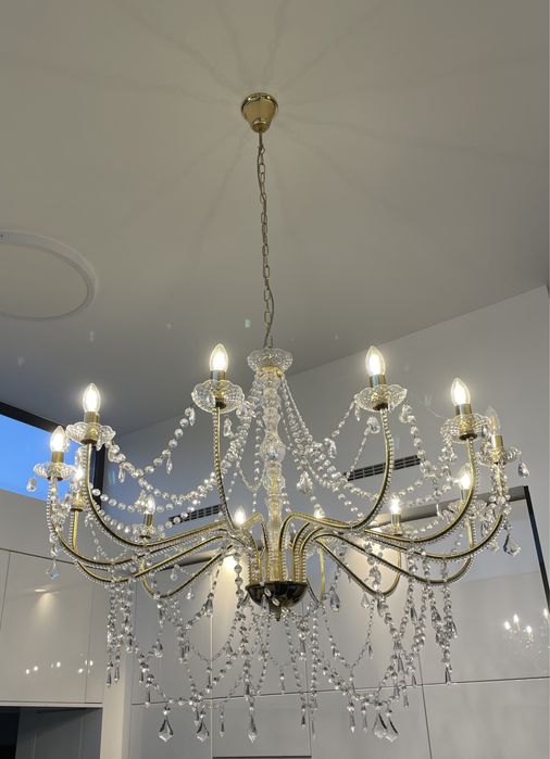 Candeeiro de Lustre de sala Clássico/Moderno