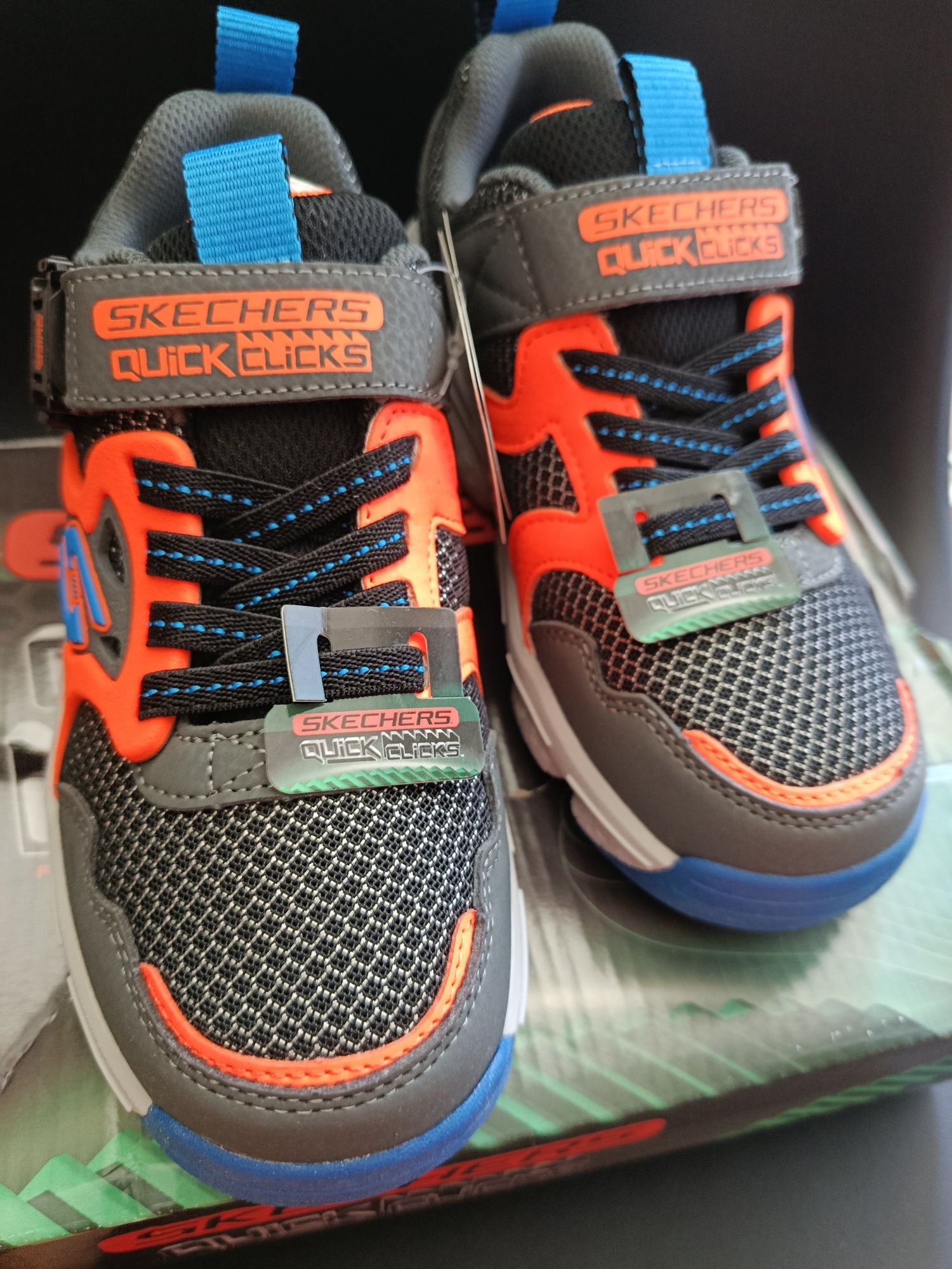 Skechers Boy Lunnix 35 кросівки для хлопчика спорт взуття школи туфлі