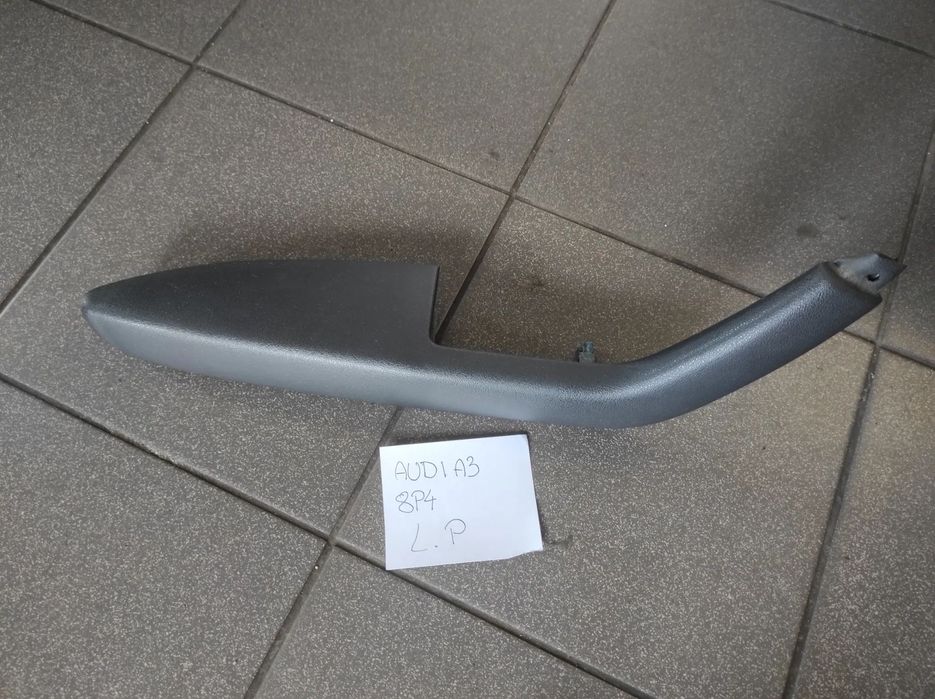 PODŁOKIETNIK DRZWI BOCZKA RĄCZKA LEWA LEWY AUDI A3 8P 5 DRZWI 8P4 WYSYŁKA !!!!!