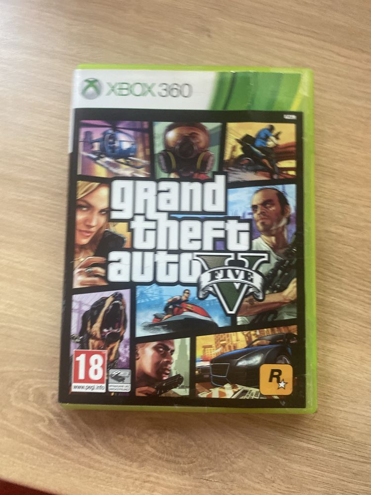 Gra GTA V Xbox 360