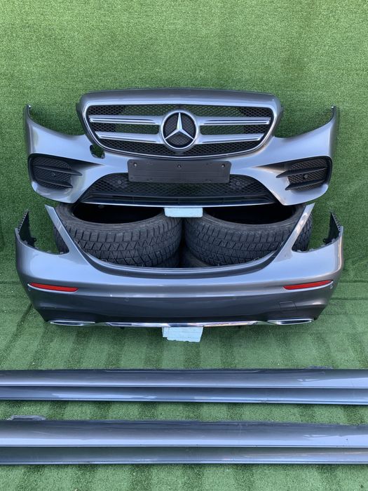 Обвіс Бапмпера перед/зад Mercedes w213 AMG  АМГ дорестайлінг колір 992